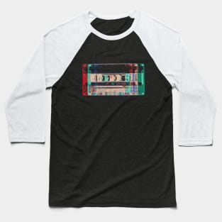 Mix Tape Glitch Baseball T-Shirt